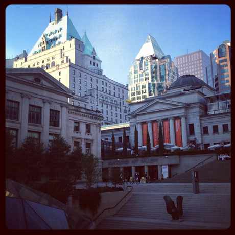 Photo of Robson Square in Vancouver