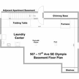 Photo of 507 - 17th Ave SE Furnished Duplex Home