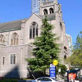 Photo of St. Andrew's Wesley Church, Nelson Street, Vancouver, BC, Canada