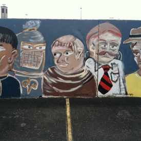 Photo of Face wall -4