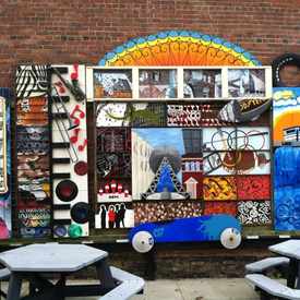 Photo of Akron Mural