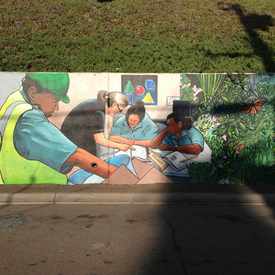 Photo of Mural On Jefferson St