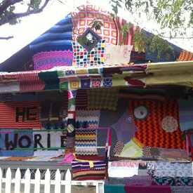Photo of Yarn Bomb