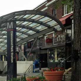 Photo of Cleveland Park Metro stop