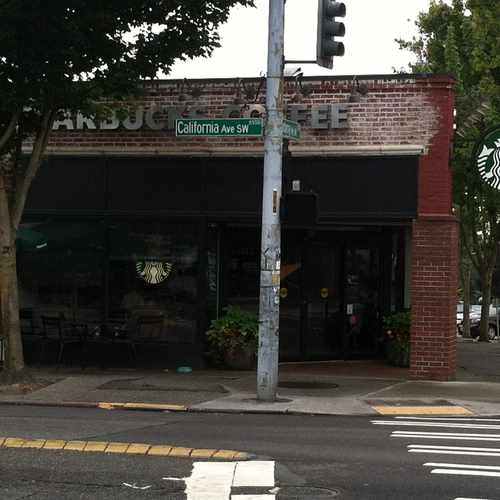 photo of Starbucks at 6501 California Avenue Southwest Seattle WA 98136