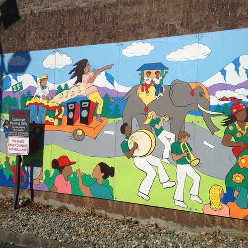 photo of Mural at 23rd & Union at 2308 East Union Street Seattle WA 98122