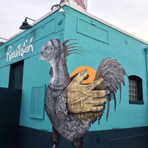 photo of Rooster Fish at 1302 Abbot Kinney Boulevard Los Angeles CA 90291