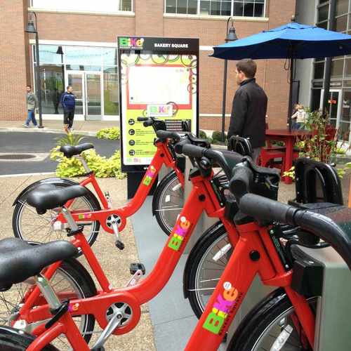 photo of Bike Share Station at 1 Pittsburgh PA 15206