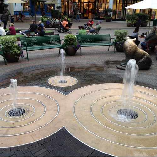 photo of Redmond Town Center Fountain at 16527 Northeast 74th Street Redmond WA 98052