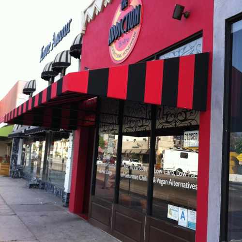 photo of the addiction bistro at 415 North Alfred Street West Hollywood CA 90048