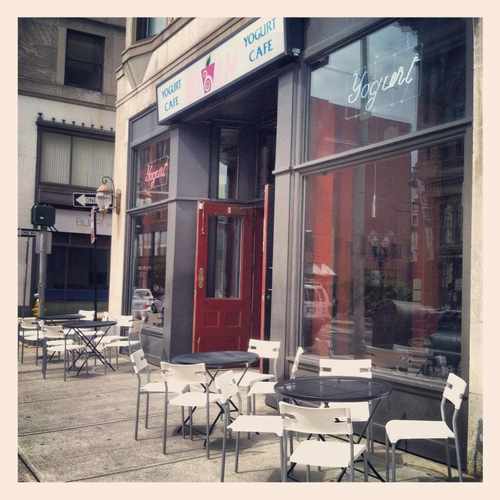 photo of Blush Yogurt Cafe at 29 Waldo St Worcester MA 01608
