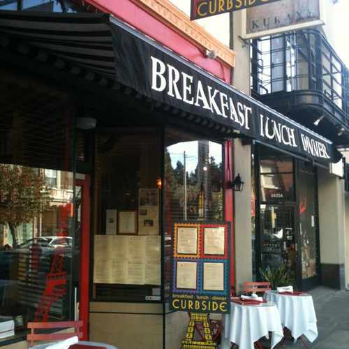 photo of Curbside Cafe at 2352 Pine Street San Francisco CA 94115