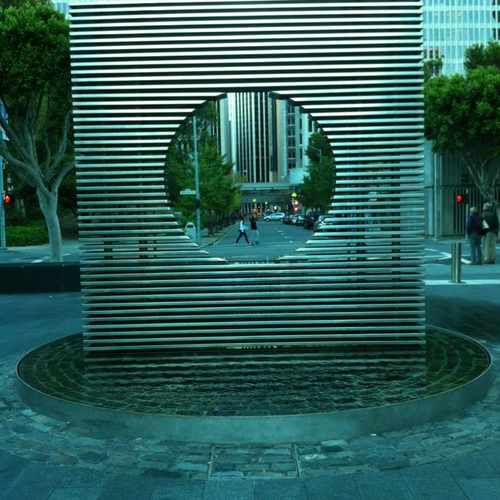 photo of Sculpture On Davis Street Past Washington at 250 Clay Street San Francisco CA 94111