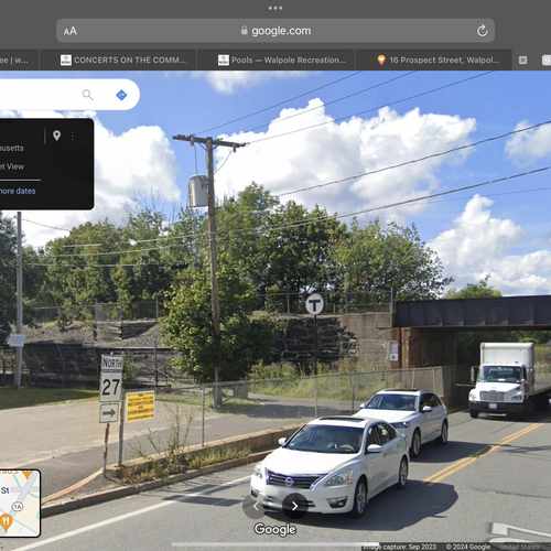 photo of Walpole Commuter Rail Entrance at 100 Elm Street Walpole MA 02081