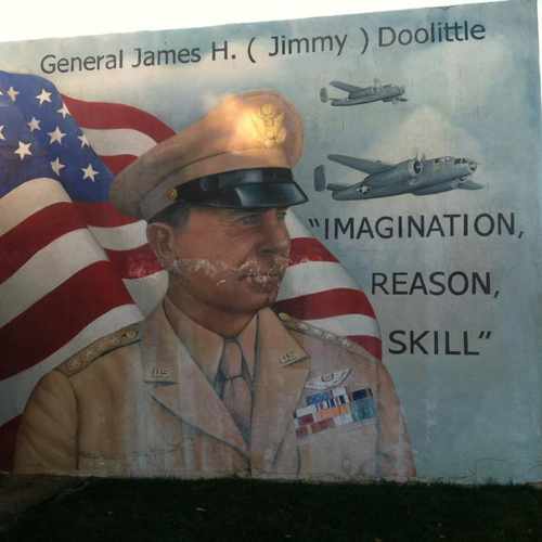 photo of General James Doolittle Mural at 612 West Lancaster Boulevard Lancaster CA 93534