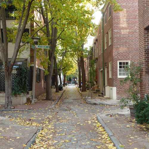 photo of Hutchinson Street at Latimer Street Philadelphia PA US