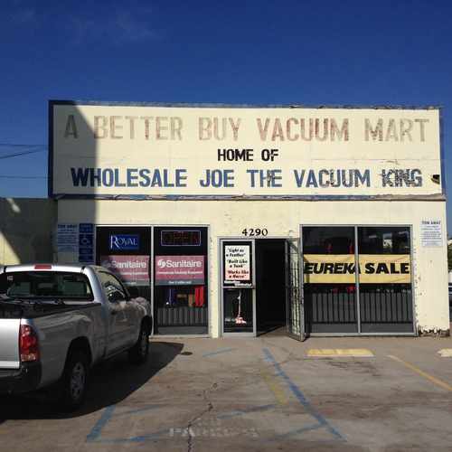 photo of Wholesale Joe The Vacuum King at 4290 El Cajon Boulevard San Diego CA 92105