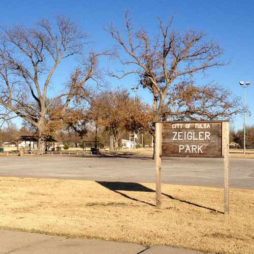 photo of Zeigler Park at 3815 West 4th Street Tulsa OK 74127