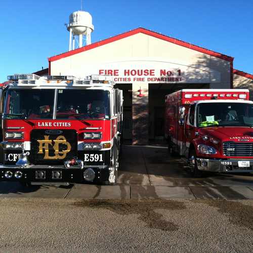 photo of Fire House No. 1 at 215 Betchan Drive Lake Dallas TX 75065