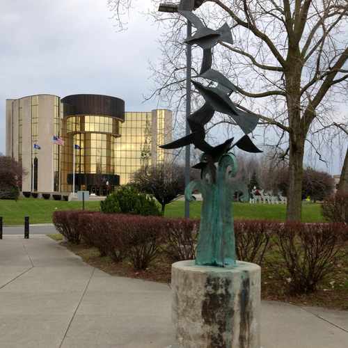 photo of Andrea Blum Environmental Sculpture at Civic Center Dr Livonia MI 48154