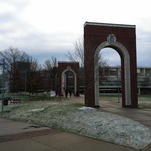 photo of Rec. Center Walkway at 302 East Buchtel Avenue Akron OH 44304