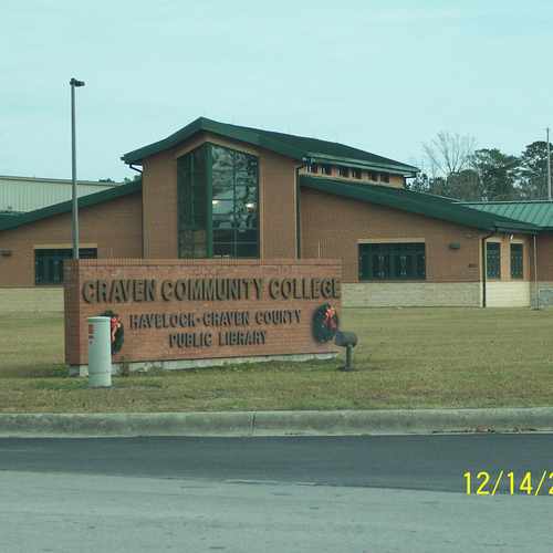 photo of Havelock-Craven County Public Library at 301 Cunningham Boulevard Havelock NC 28532