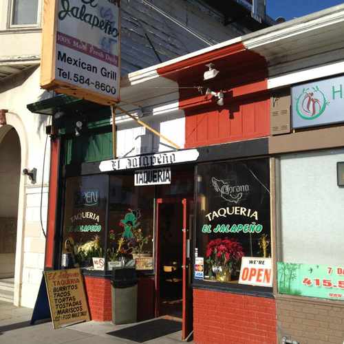 photo of Jalapeno Taqueria at 1338 Ocean Avenue San Francisco CA 94112