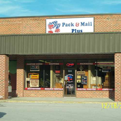 photo of Pack & Mail Plus at 504 U.S. 70 Havelock NC 28532