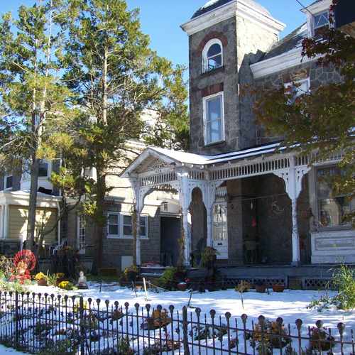 photo of Stone Tower Mansion at Ridge Avenue Philadelphia PA 19128