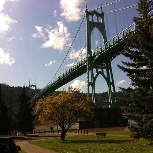 photo of St Johns Bridge at 6579 North Pittsburg Avenue Portland OR 97203