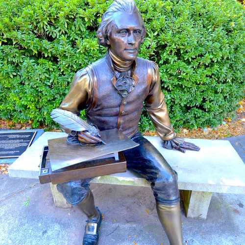 photo of Decatur Square - Thomas Jefferson Sculpture at 101 East Court Square Decatur GA 30030