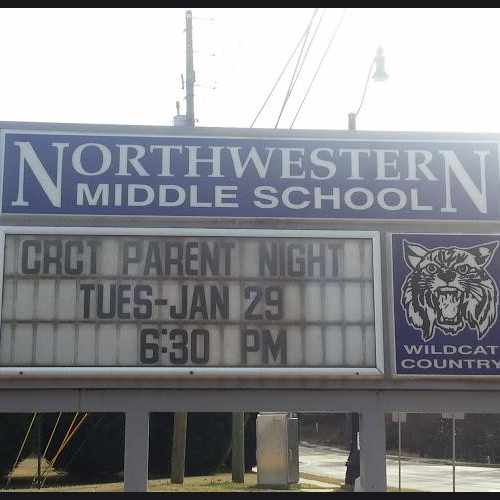 photo of Northwestern Middle School at 12945 Birmingham Highway Alpharetta GA 30004