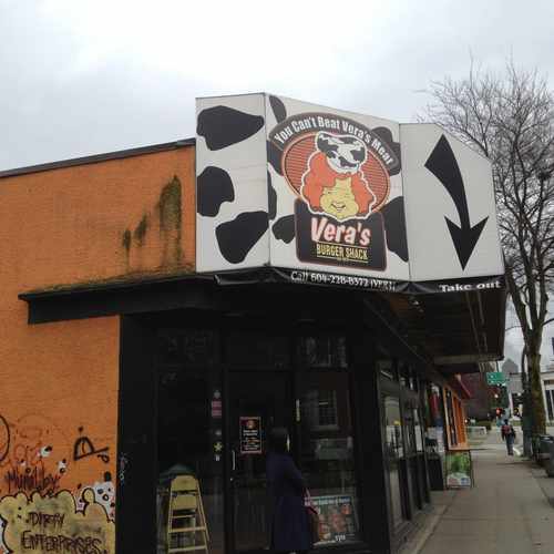 photo of Vera's Burger Shack at 1925 Cornwall Avenue Vancouver BC Canada