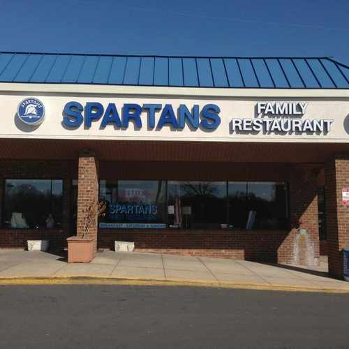 photo of Spartans Family Restaurant at 9542 Burke Road Burke VA 22015