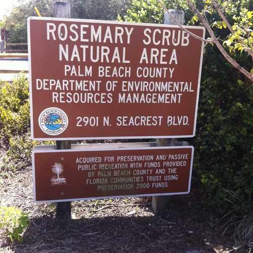 photo of Rosemary Scrub Natural Area at 2861 North Seacrest Boulevard Boynton Beach FL 33435