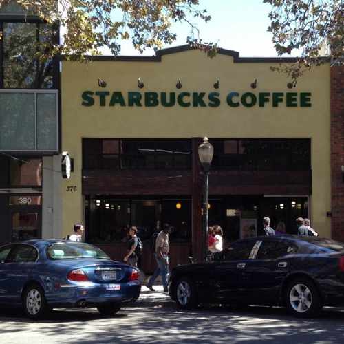 photo of Starbucks at 376 University Avenue Palo Alto CA 94301