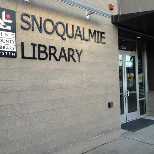 photo of Snoqualmie Library at 7824 Center Boulevard Southeast Snoqualmie WA 98065