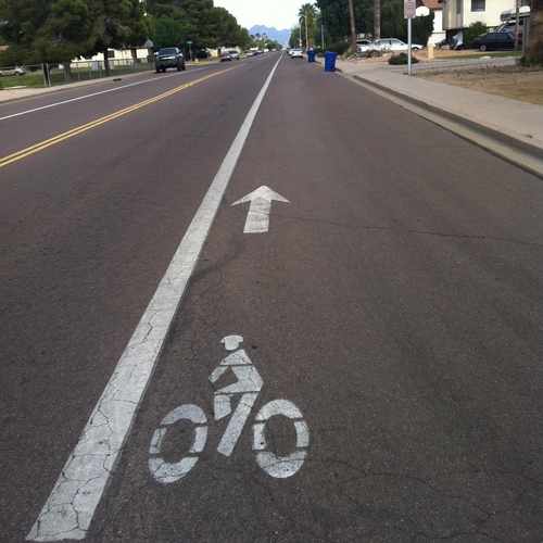 photo of Bike Lane at 4930 East Adobe Street Mesa AZ 85205