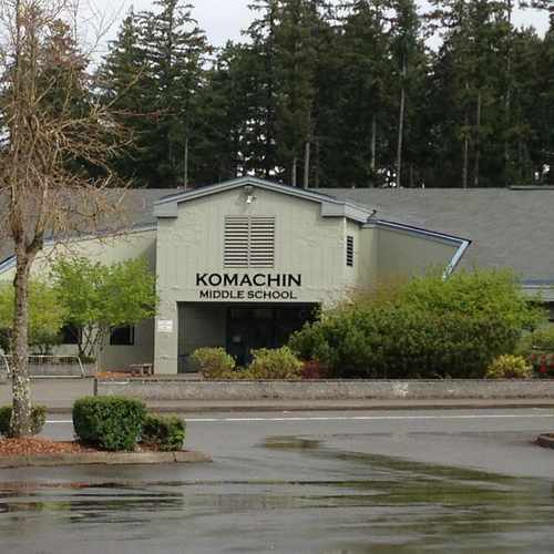 photo of Komachin Middle School at 3650 College Street Southeast Lacey WA 98503