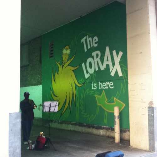photo of Dr Suess Mural at 950 Nicollet Mall Minneapolis MN 55402