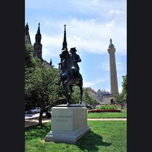 photo of Beautiful Gardens at 10 East Mount Vernon Place Baltimore MD 21202