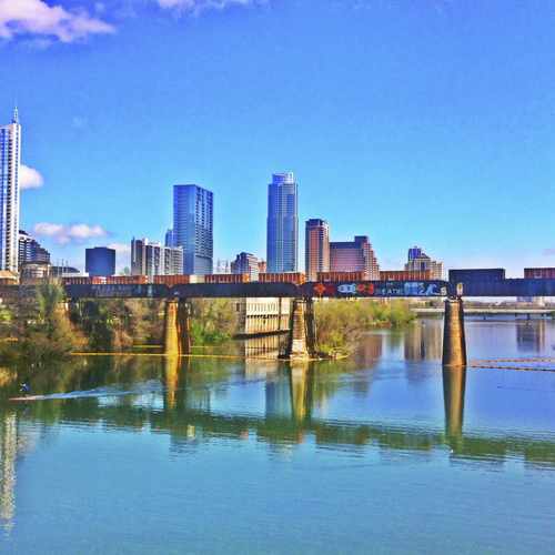 photo of Pfluger Ped Bridge at 901 West Cesar Chavez Street Austin TX 78701