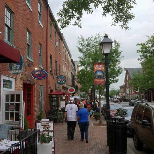 photo of View Down King Street at 113 King Street Alexandria VA 22314