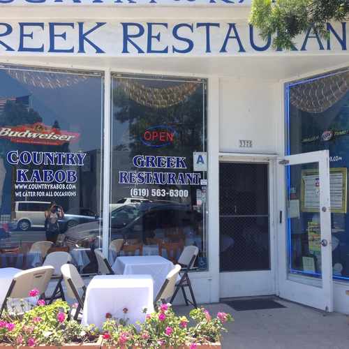 photo of Country Kabob Greek Restaurant at 3375 Adams Avenue San Diego CA 92116