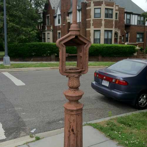 photo of Antique Street Signs at 6209 16th Street Northwest Washington DC 20011