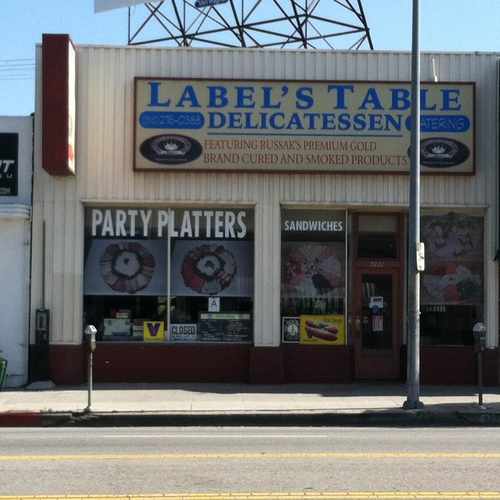 photo of Labels Table Deli at 9226 West Pico Boulevard Los Angeles CA 90035