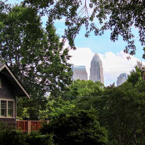 photo of Dilworth View of Uptown (downtown) Charlotte, NC at 1615 Lyndhurst Avenue Charlotte NC 28203