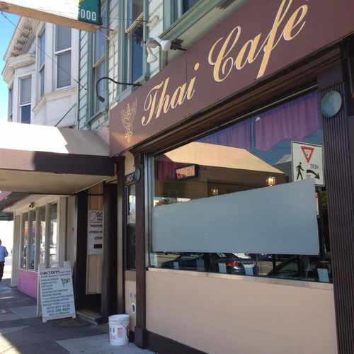 photo of Thai Cafe at 3407 Geary Boulevard San Francisco CA 94118