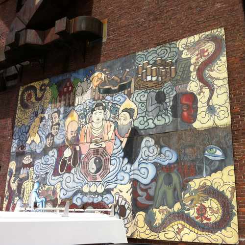 photo of Tyler Street Mural at 58 Harvard Street Boston MA 02111