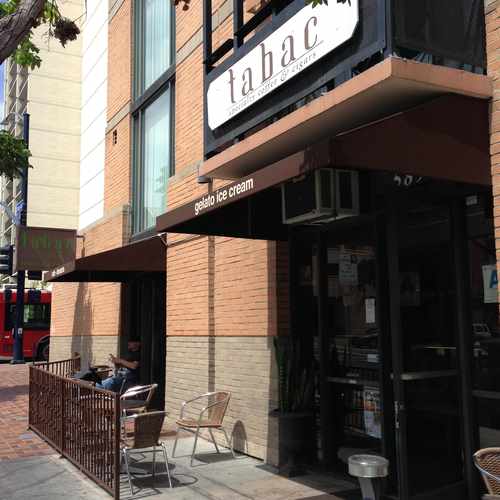 photo of Tabac Specialty Coffee & Cigars at 589 Third Avenue San Diego CA 92101
